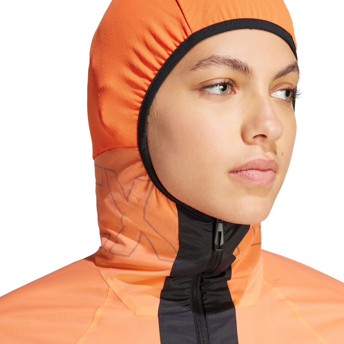 Adidas TERREX Techrock Ultralight 1/2-Zip Hooded Fleece Jacket