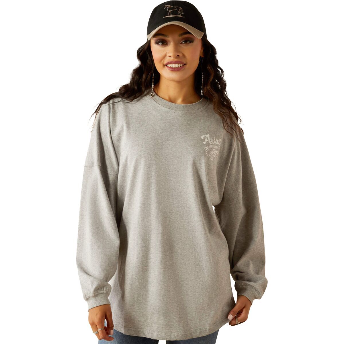 Canvas Oversized T-Shirt - Women's