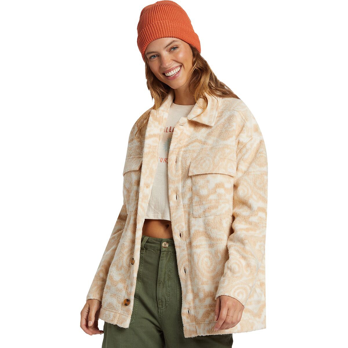 Happy Camper Shacket - Women's