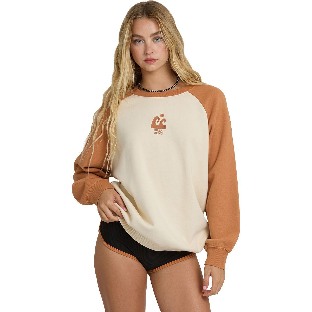 Blissed Out Crew Fleece Pullover - Women's