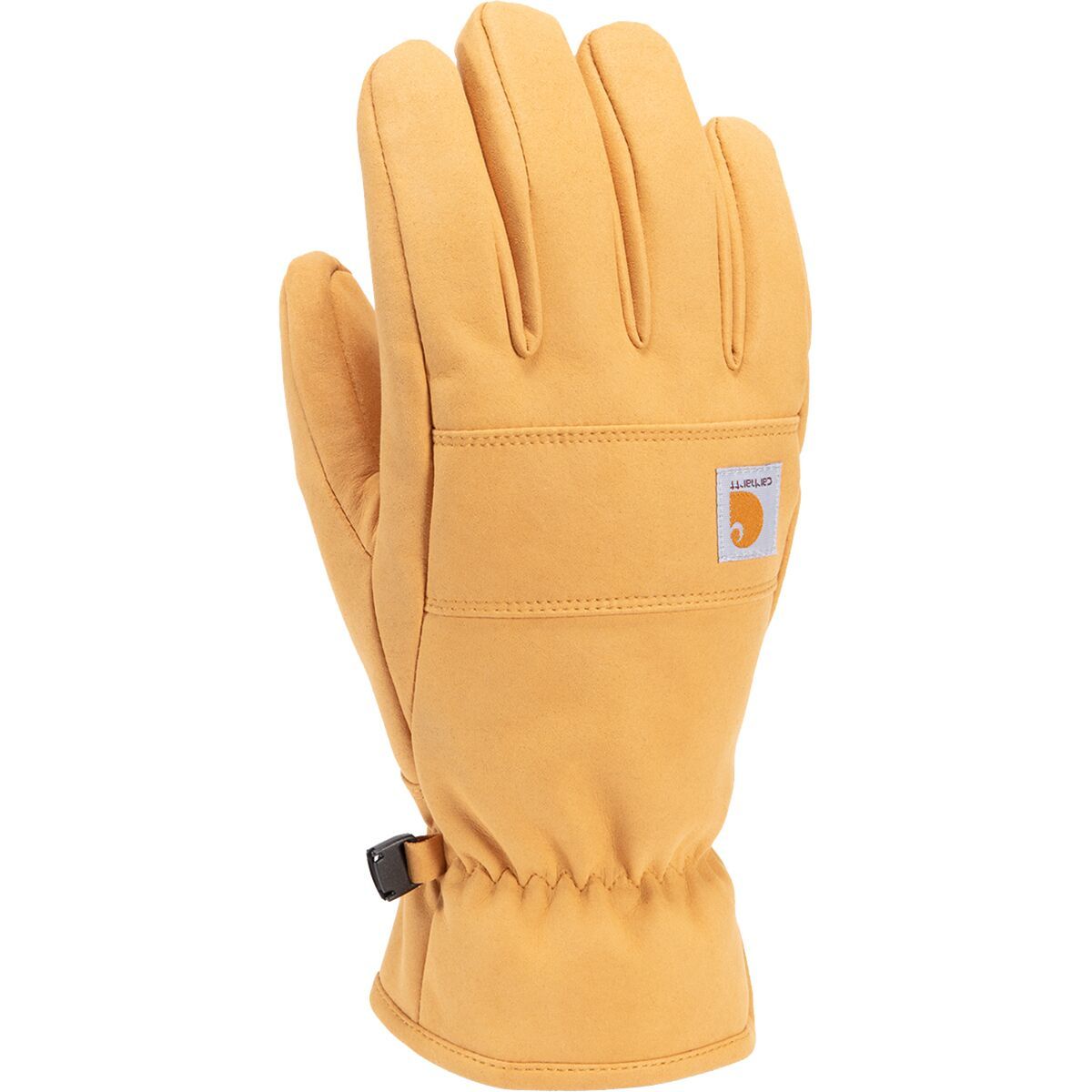 Synthetic Leather Fleece-Lined Glove - Men's