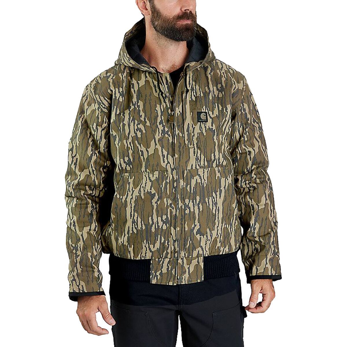 Rugged Flex Duck Loose Insulated Camo Active Jacket - Men's