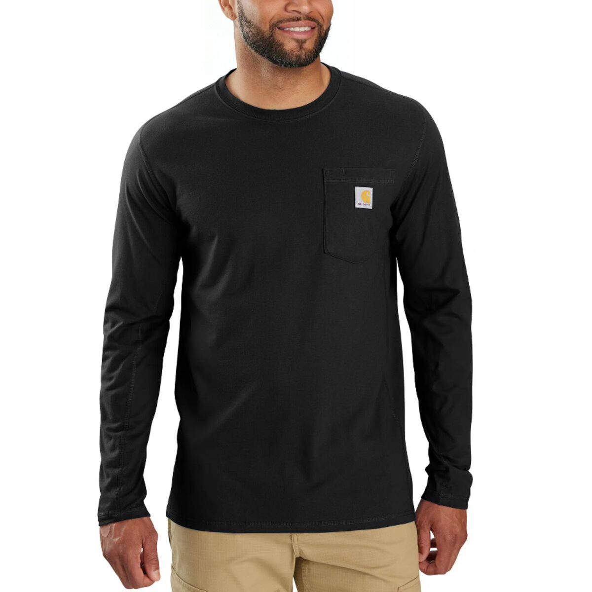 Force Relaxed Fit MW LS Pocket T-Shirt - Men's