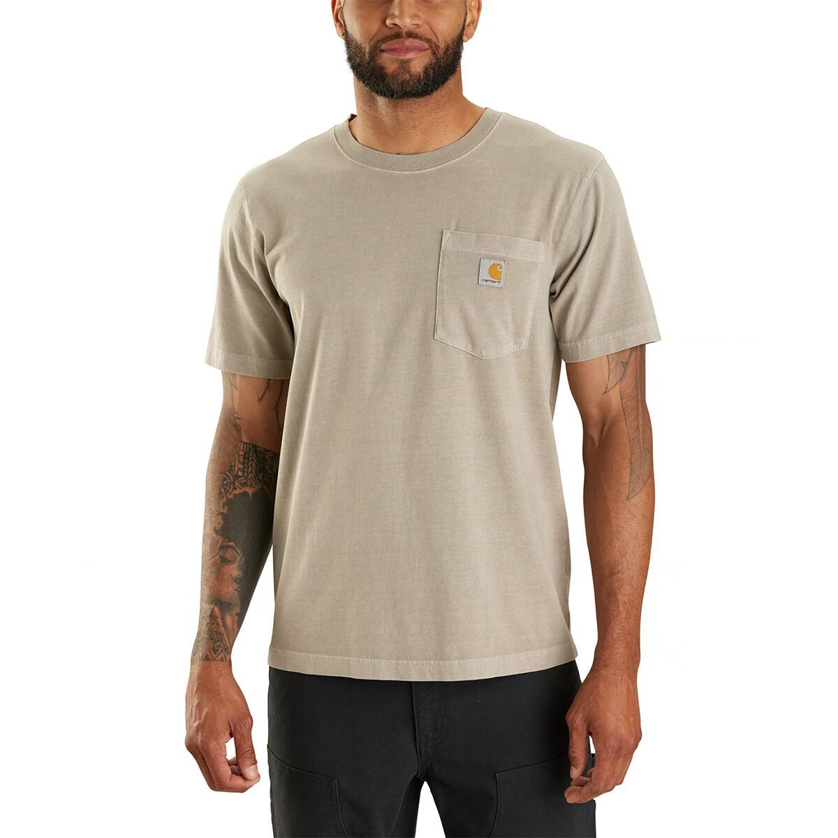 Relaxed Fit LW Garment Dyed Pocket T-Shirt - Men's