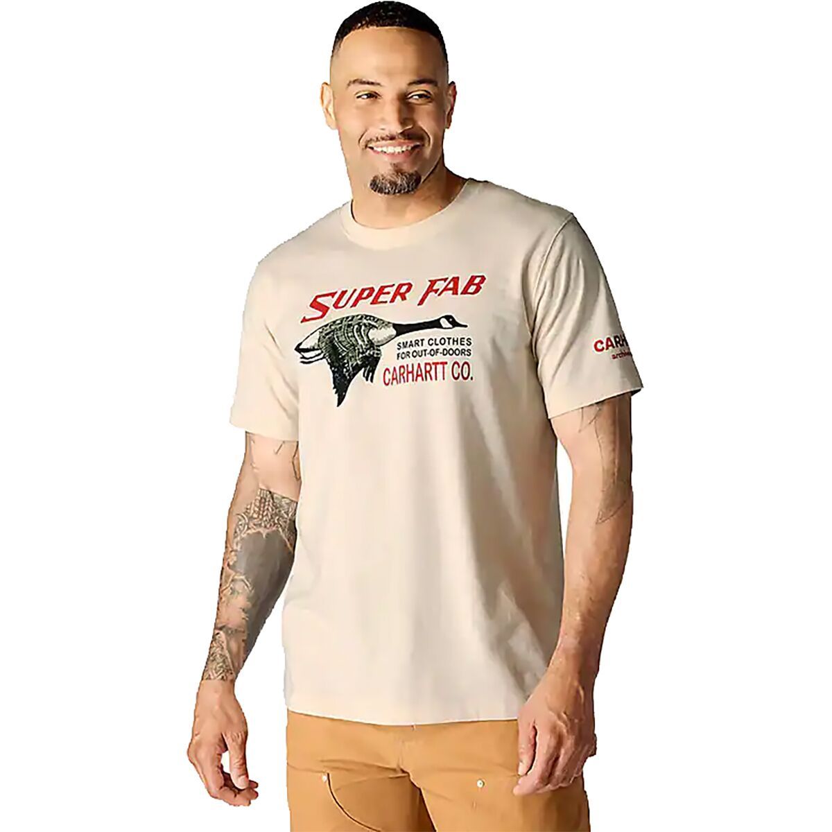 Relaxed Lightweight SS Fab Graphic T-Shirt - Men's
