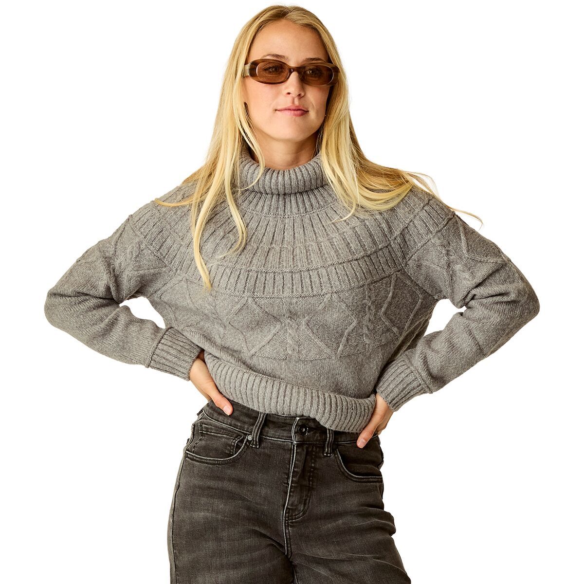 Neve Cable Turtleneck - Women's
