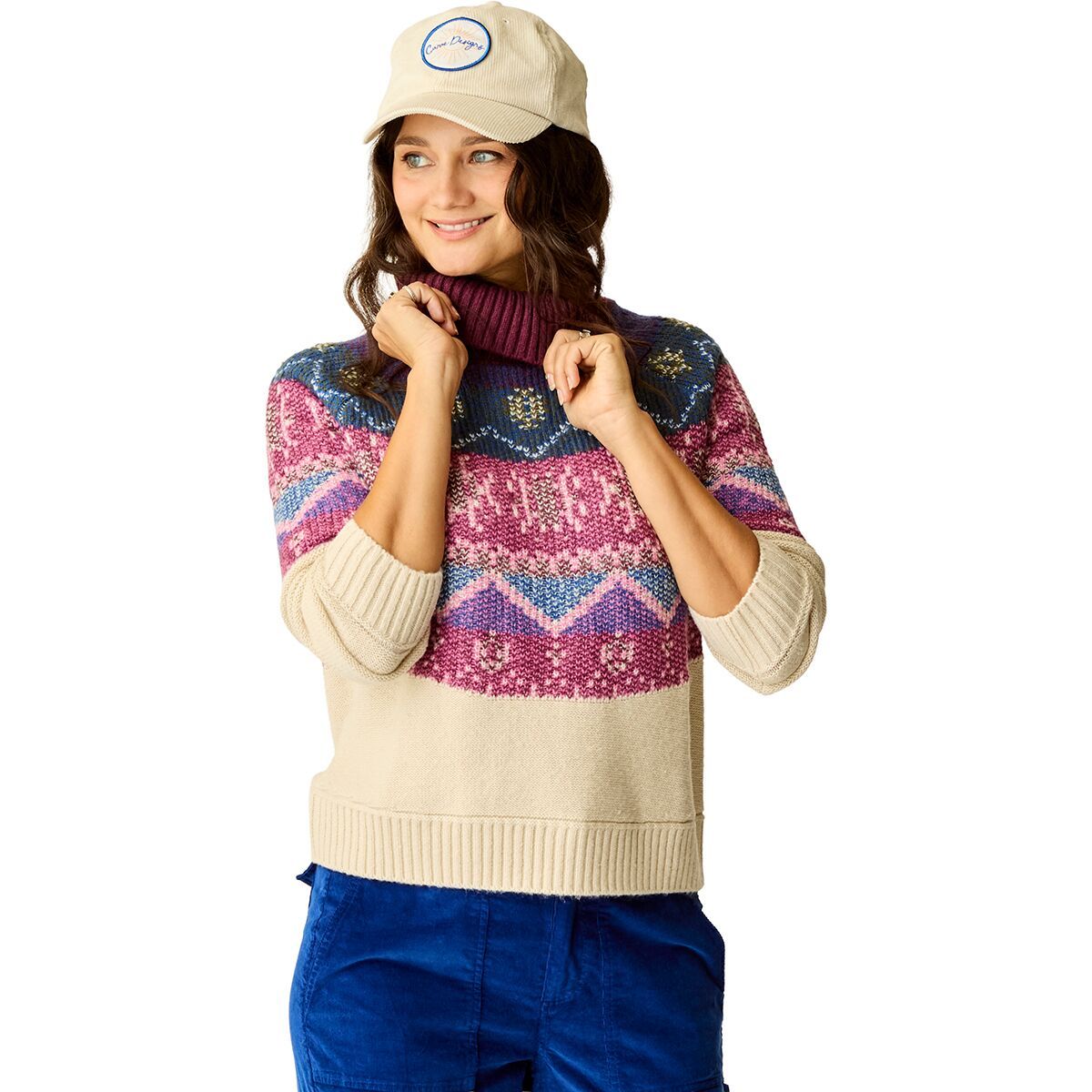 Neve Fairisle Turtleneck - Women's