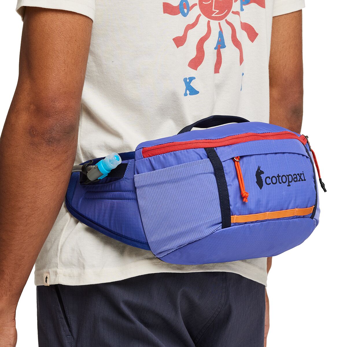 Cotopaxi Lagos 5L Hydration Hip Pack  68oz. Reservoir, Graphite Cotopaxi Lagos 5L Hydration Hip Pack - Hike & Camp main image 4