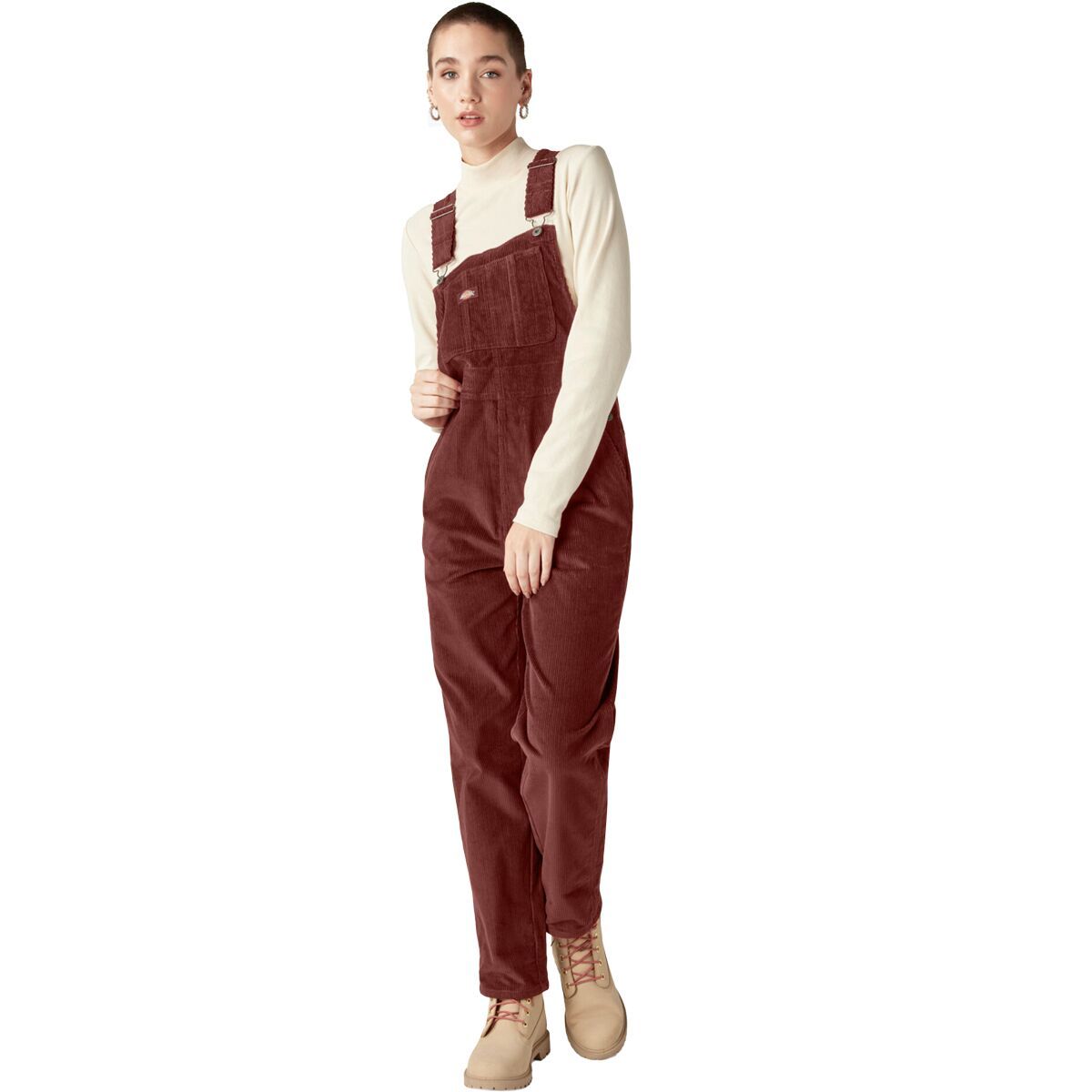Halleyville Corduroy Bib Overall - Women's