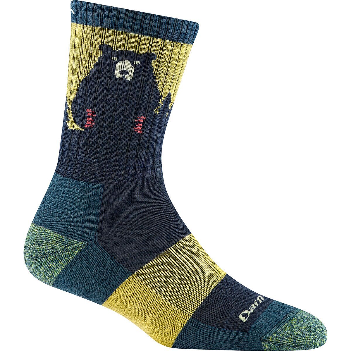 Bear Town Micro Crew Light Cushion Sock - Women's
