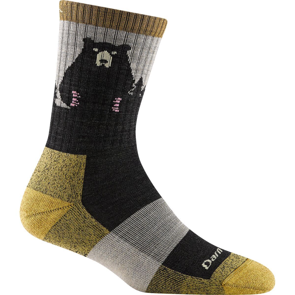Bear Town Micro Crew Light Cushion Sock - Women's