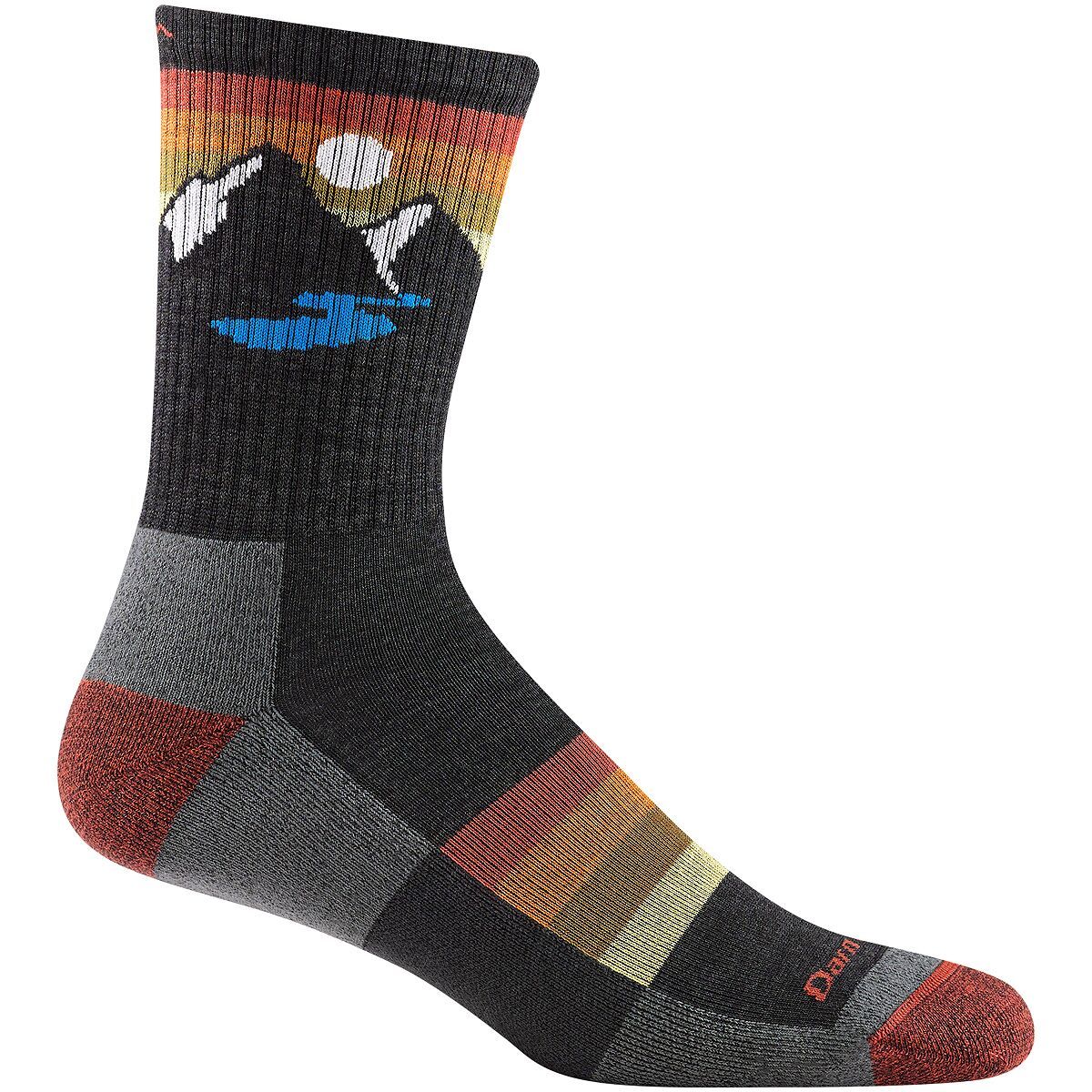 Sunset Ridge Micro Crew Lightweight Cushion Sock
