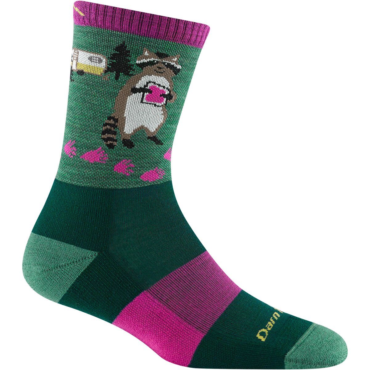 Critter Club Micro Crew Lightweight Cushion Sock - Women's