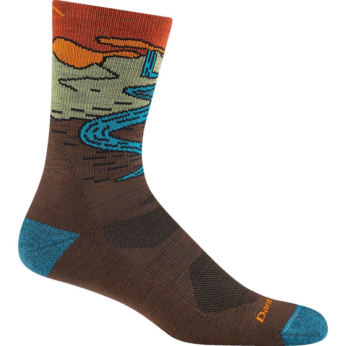 Chasing Waterfalls Lightweight Micro Crew Sock - Men's