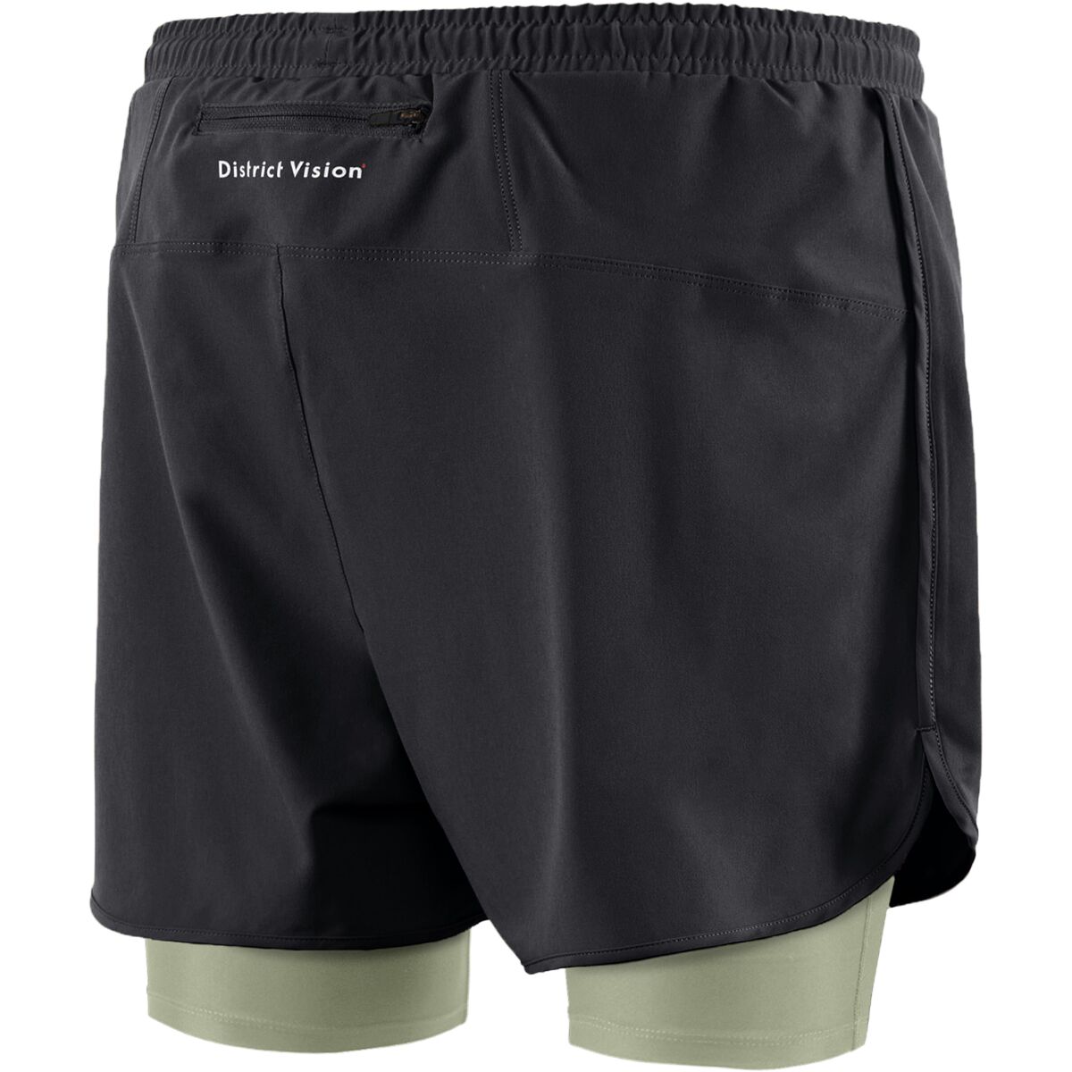 District Vision Layered Pocketed Trail Short - Men's - Men