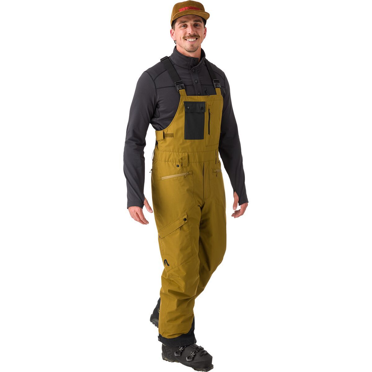 Snowman Bib Pant - Men's