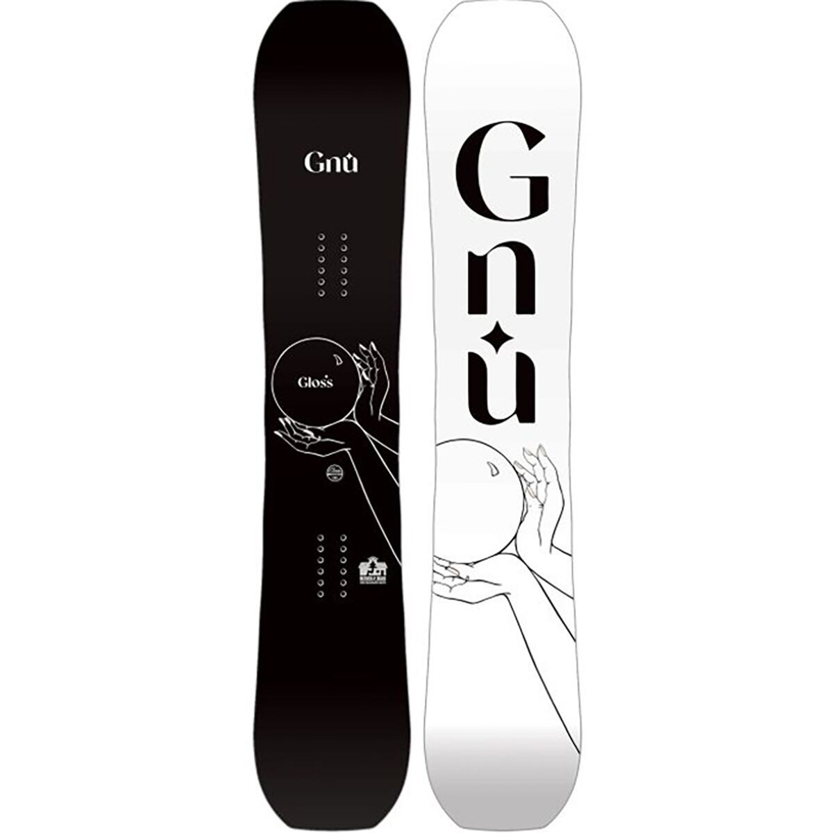 Gnu Gloss Snowboard - 2024 - Women's - Snowboard