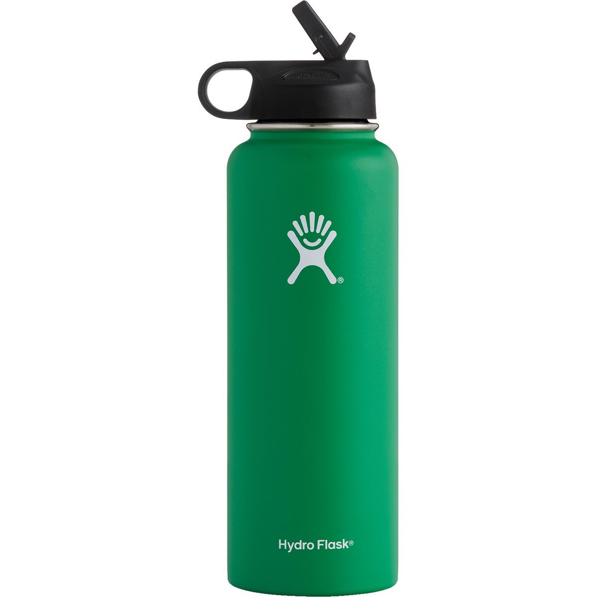 40oz Wide Mouth Water Bottle with Straw Lid