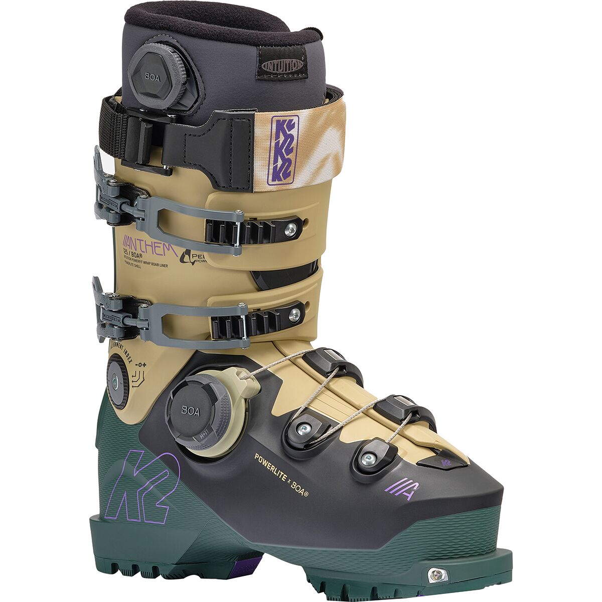 K2 ANTHEM パワーライト BOA 女性用スキー靴 K2 Anthem 105 BOA Ski Boots - Women's 2026 | evo
