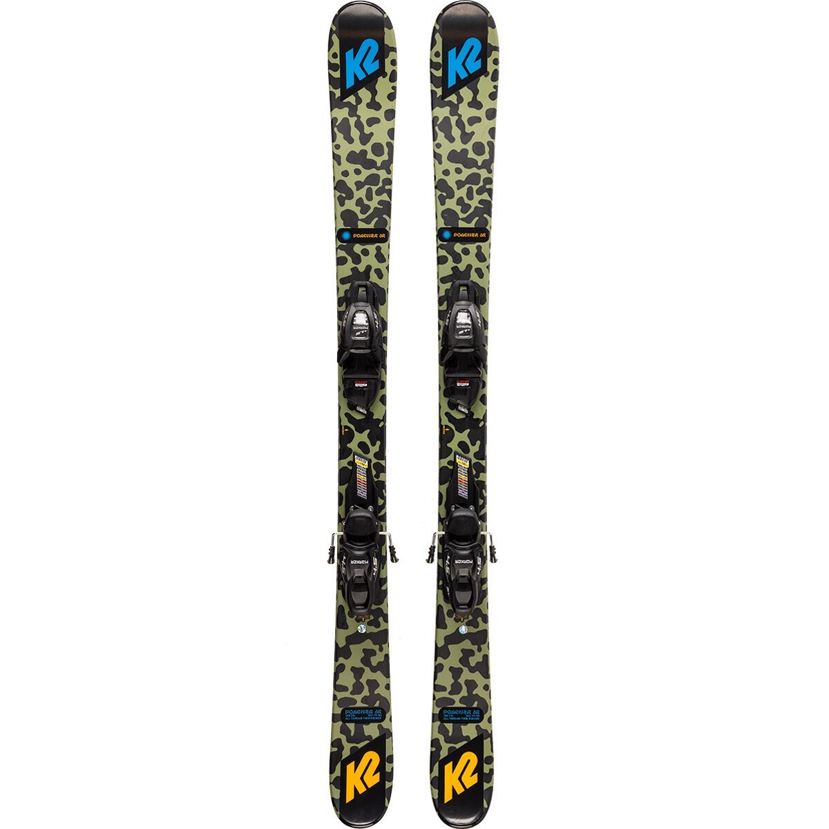 Poacher Jr Kid's Skis w/ Fdt 4.5 Black Binding