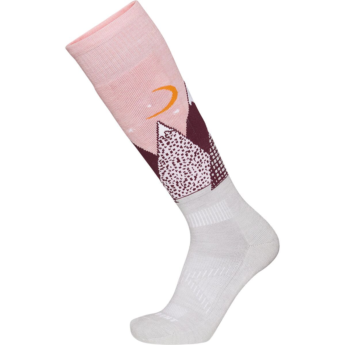 Snowy Mountains Light Cushion Snow Sock - Kids'