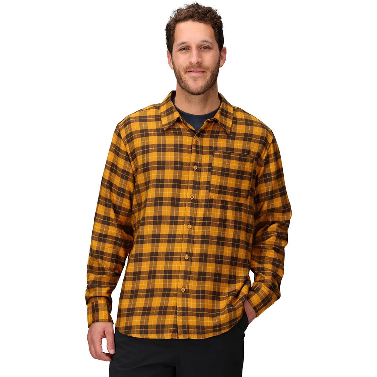 Lightweight Long-Sleeve Flannel Shirt - Men's