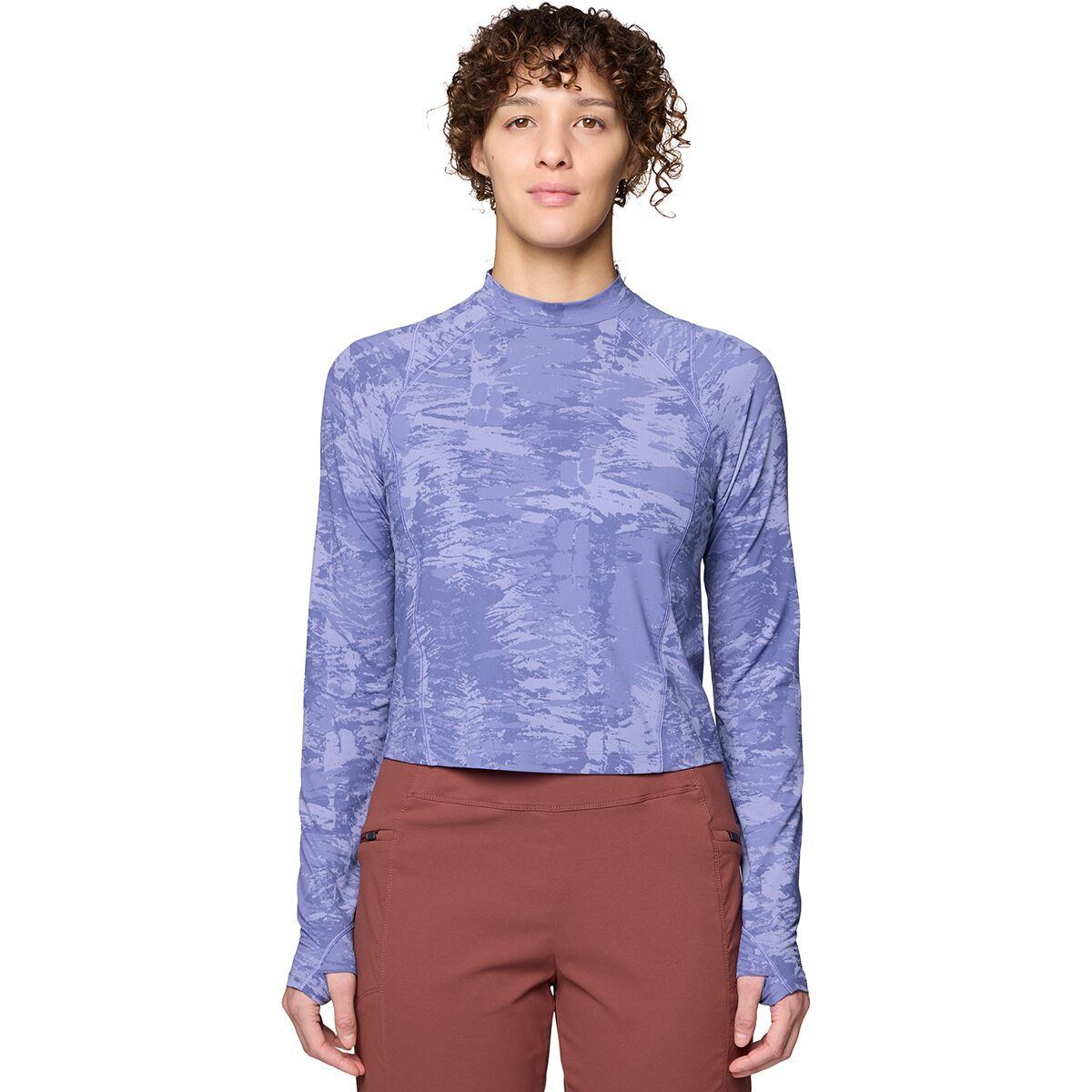 Crater Lake Long-Sleeve Crop Top - Women's