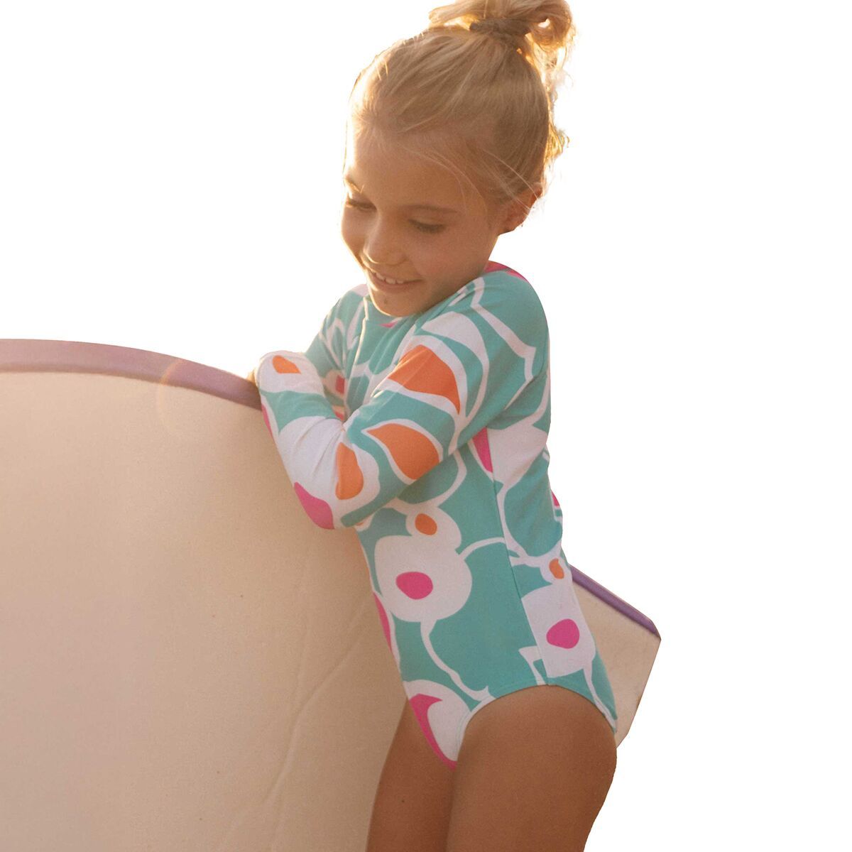 Nani Swimwear Long-Sleeve One-Piece Swimsuit - Girls' - $29.96 at Level Nine Sports