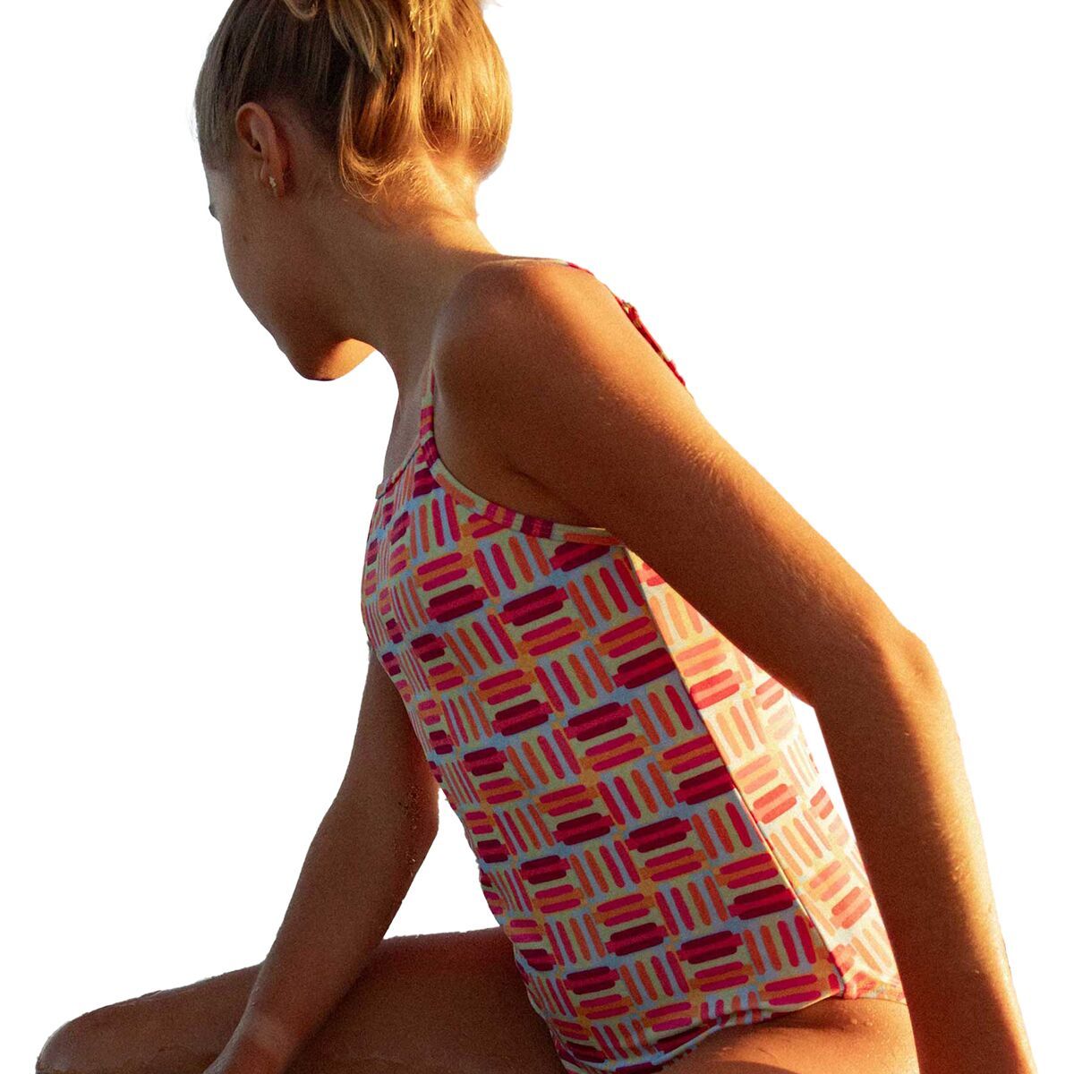 Nani Swimwear Skinny Strap One-Piece Swimsuit - Girls' - $26.21 at Level Nine Sports