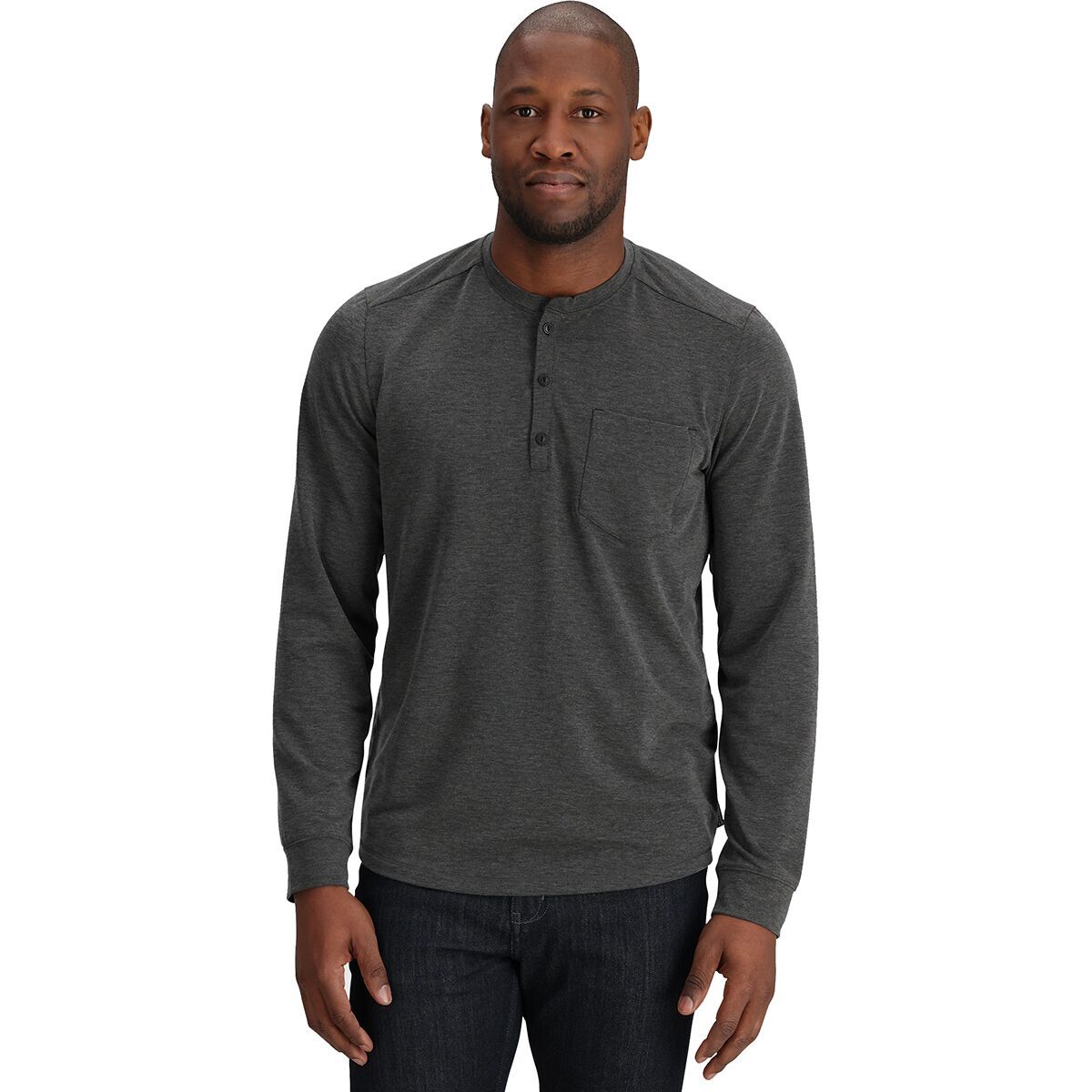 Aberdeen Long-Sleeve Henley - Men's