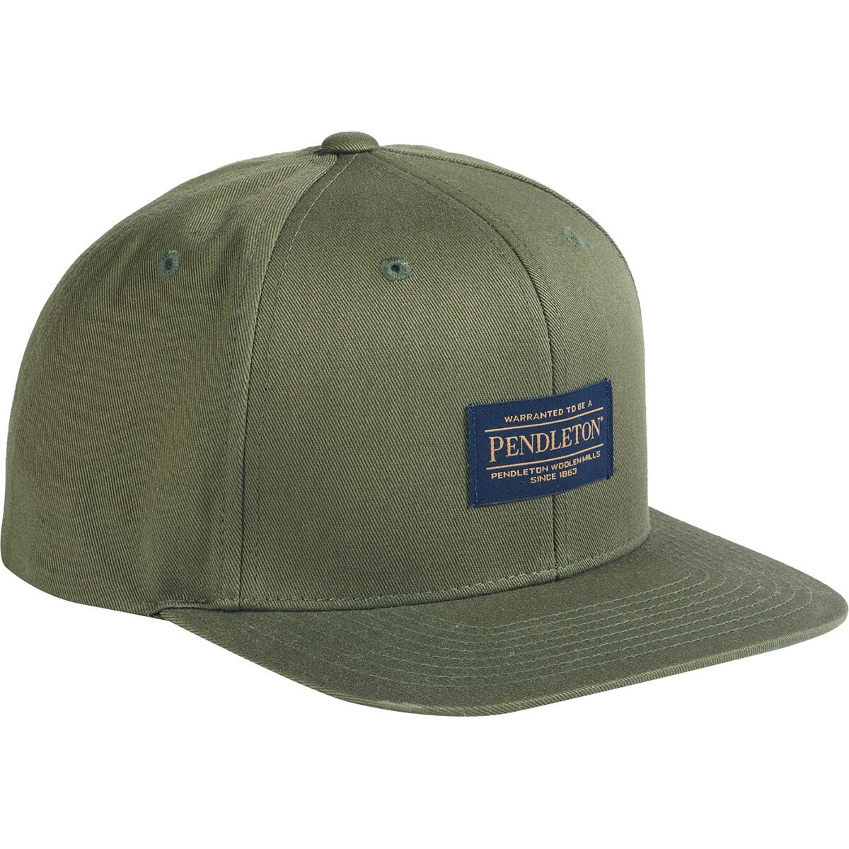 Logo Flat Brim Hat