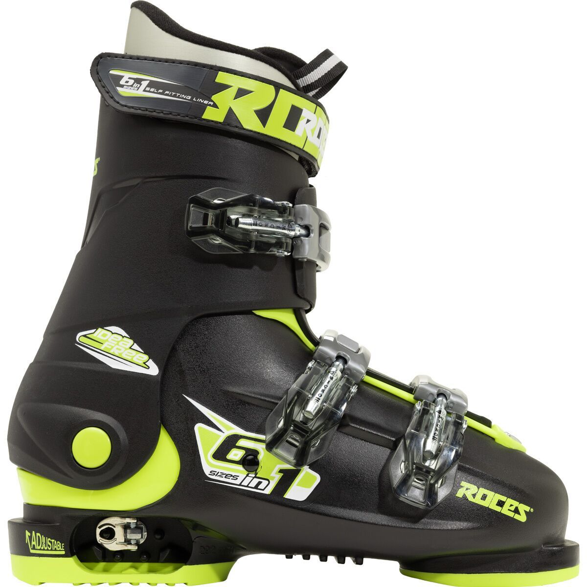 スキー 22.5-25.5 ROCES IDEA FREE 6IN1 Roces Idea Free 6in1 adjustable Kids Ski Boots