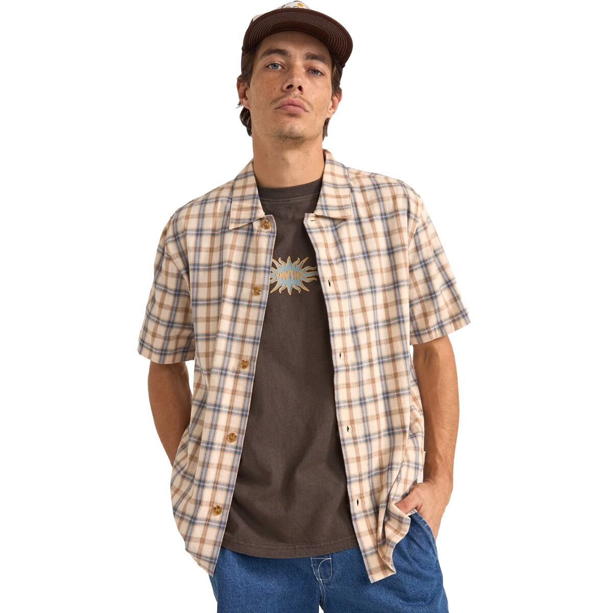 Check Short-Sleeve Shirt - Men's