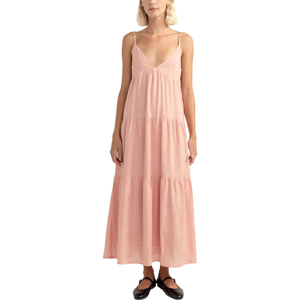Classic Tiered Midi Dress - Women's