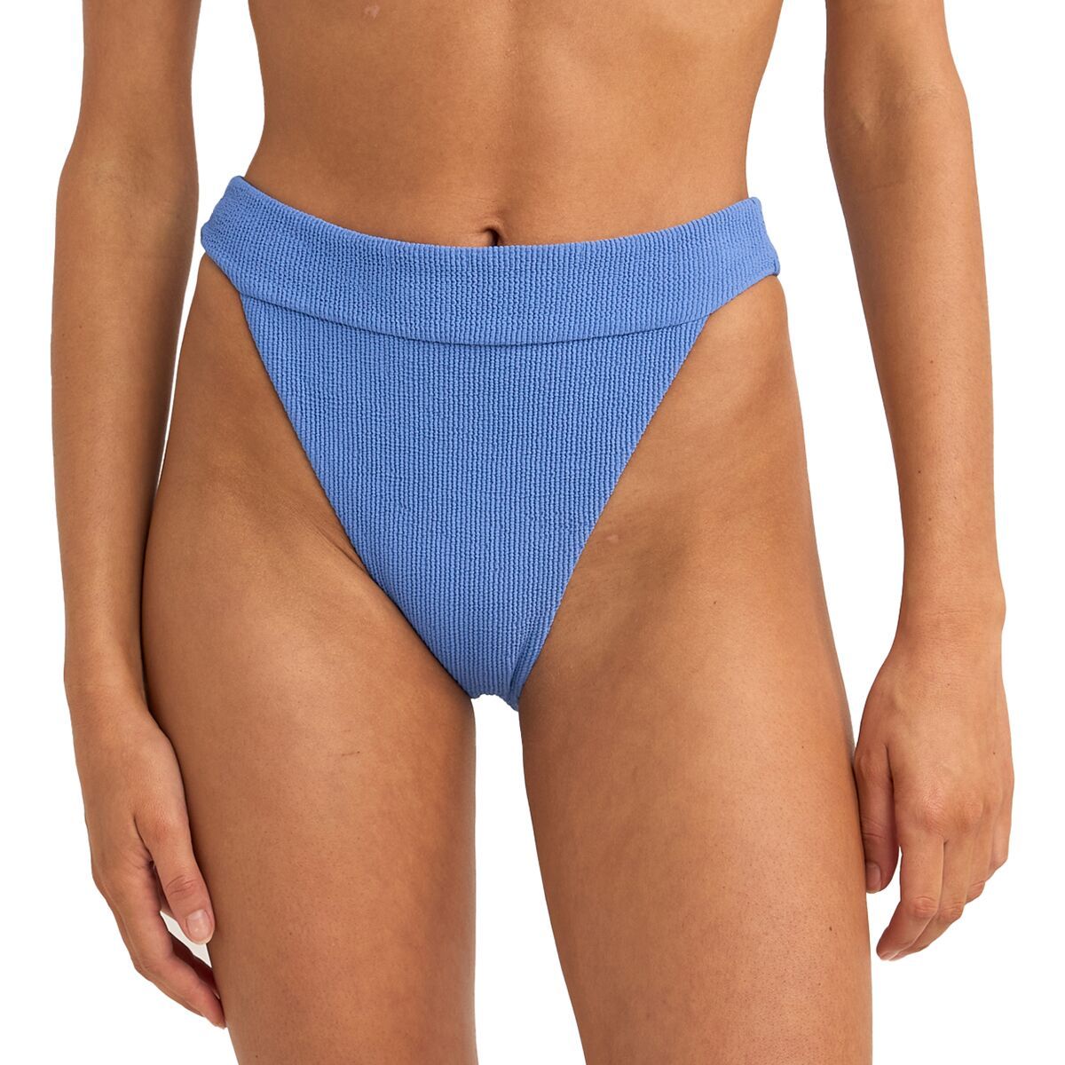 Isla Rib Hi Banded Bikini Bottom - Women's