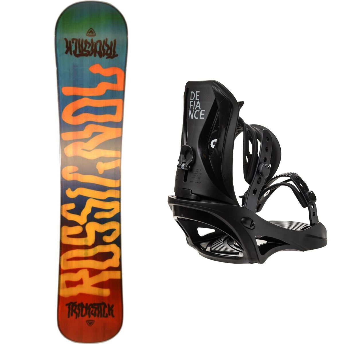 Trickstick Ltd Snowboard + Defiance G1 Binding