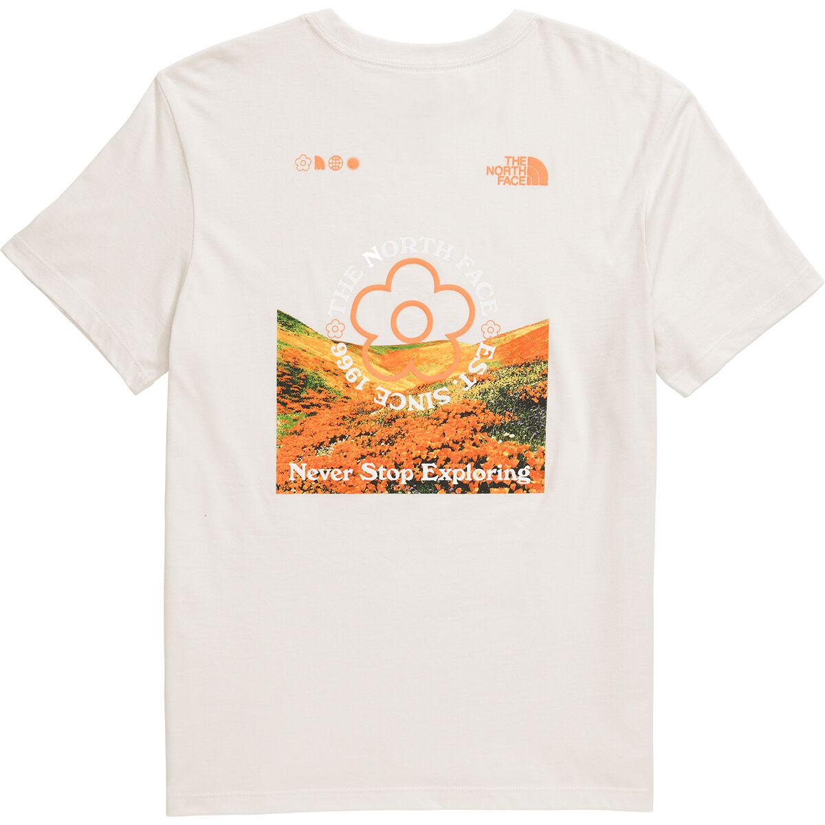 The North Face Strange Colorful World Flower Field T-Shirt