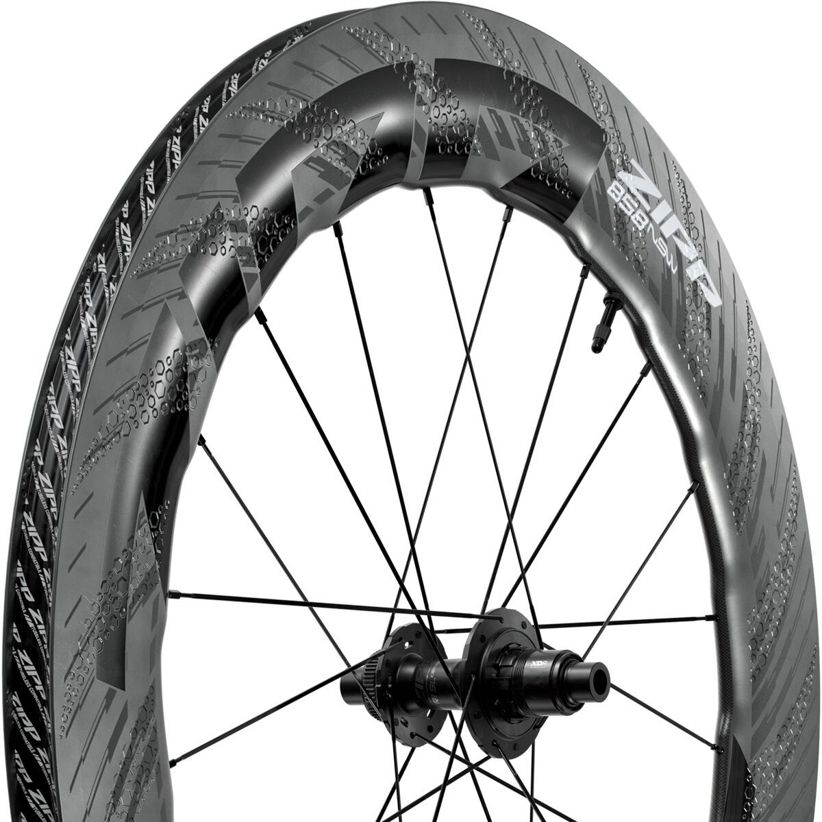 Zipp 858 NSW Carbon Centerlock Tubeless Wheel - Ceramic Bearings - $2300.00 at Level Nine Sports