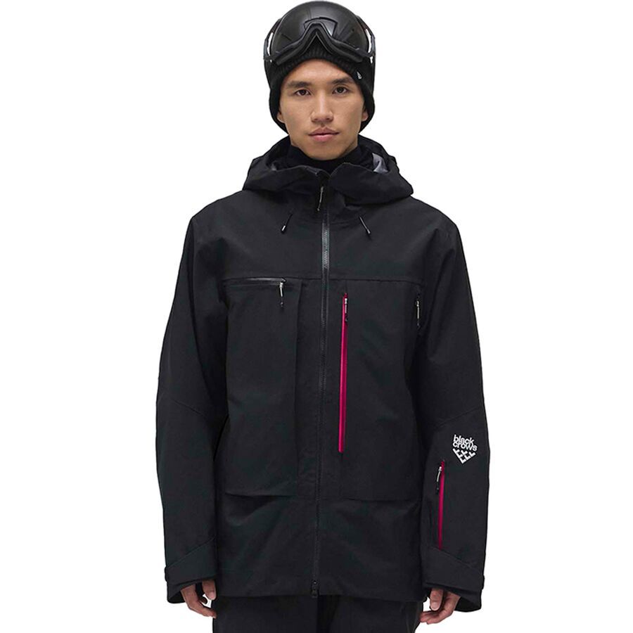 3段クルーンver.2-GRAVITY STORM- Black Edition Black Crows Crista 3L Jacket - Men's - Men