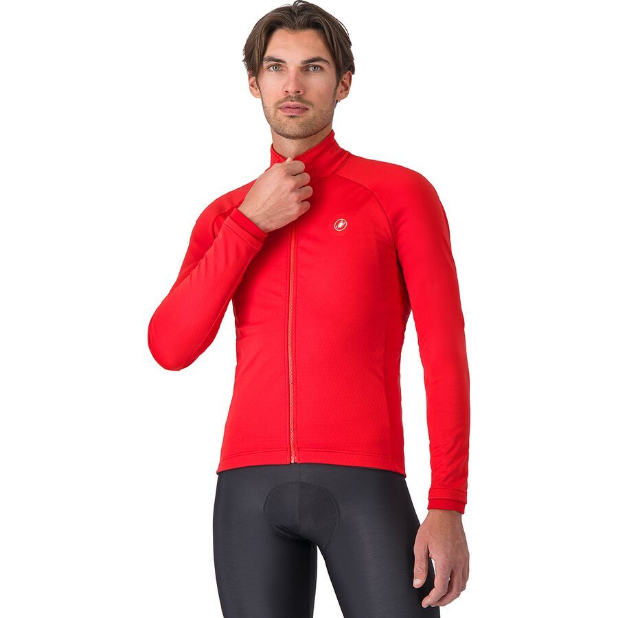 Castelli レッド サイクルジャケット　Mサイズ Castelli レッド サイクルジャケット Mサイズ Castelli Competizione