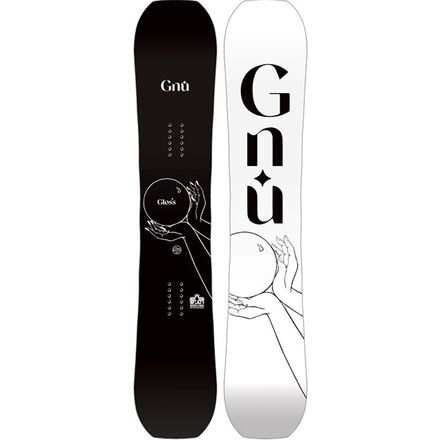 Gnu Gloss Snowboard - 2024 - Women's - Snowboard