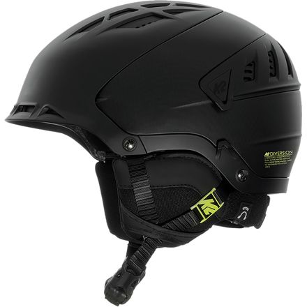 k2 approach ski & snowboard helmet 2017 18 black K2 Diversion Helmet Black, S