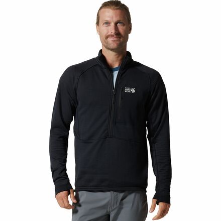 Mountain Hardwear Polartec Power Grid Half-Zip Jacket - Men's - Men