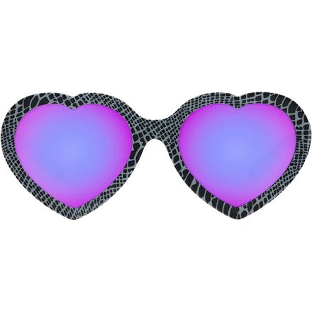 Lunettes De Soleil Pit Viper Admirer En Forme De Cœur - Verres Polarisés Noirs - Unisexe Adulte - Occasion Très Bon état