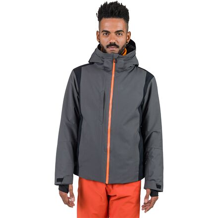 Rossignol スキーウェア メンズ グレー/ネイビー/オレンジ Rossignol Velika Jacket - Men's - Men