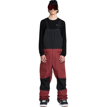 スノーボード volcom RAIN GORE BIB OVERALL L size Volcom Rain GORE-TEX Bib Overall - Men's - Men